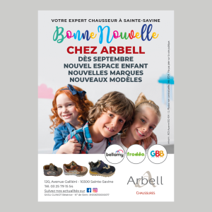 Flyer chaussures enfants